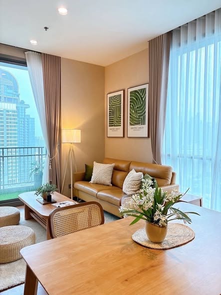 living room of Quattro by Sansiri