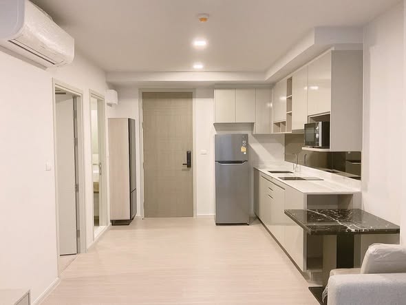 room interior and kitchen of Quintara Treehaus Sukhumvit 42