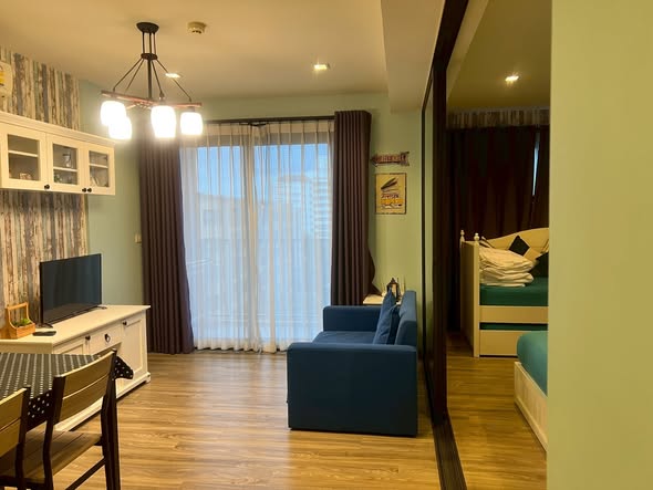 bedroom of Rain Chaam Huahin ( เรน ชะอำ-หัวหิน )