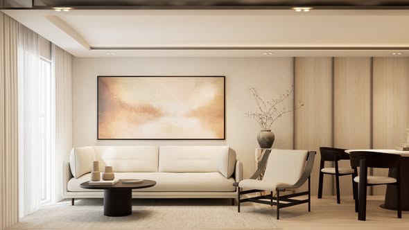 living room of Rawee Waree Condominium