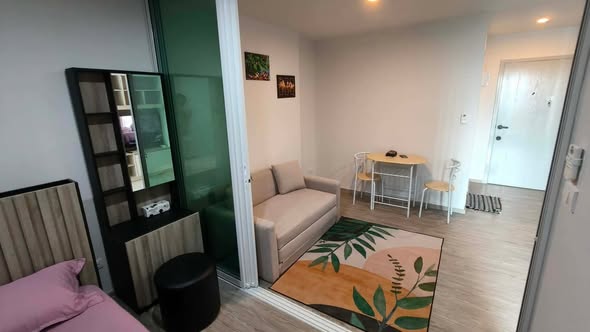 bedroom and living room of Regent Home Bangna (รีเจ้นท์โฮม บางนา)