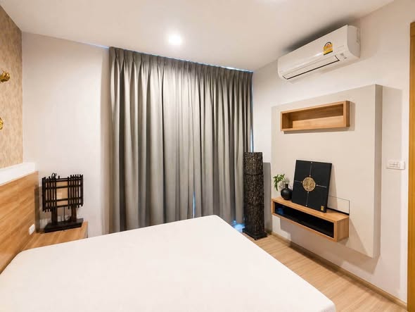 bedroom of RHYTHM Ratchada-Huaykwang