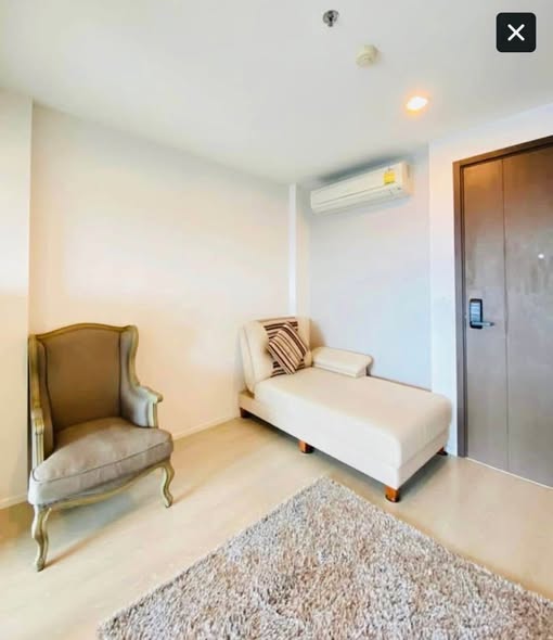 living room and bedroom of Rhythm Sathon-Naradhiwas