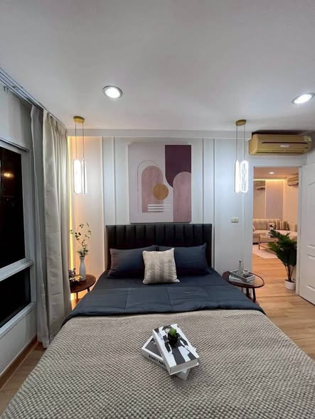 bedroom of S Condo Sukhumvit 50