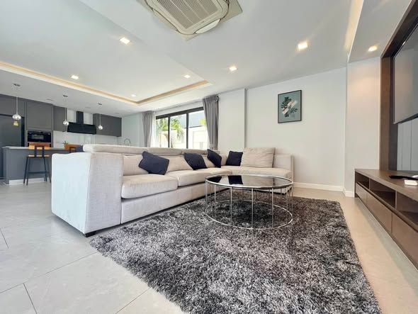 living room of Serenity Jomtien Pool Villas