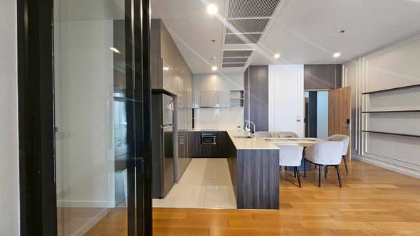 room interior and kitchen of Siamese Exclusive 31