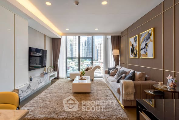 bedroom and living room of Siamese Exclusive Queens ไซมีส เอ็กซ์คลูซีฟ ควีนส์