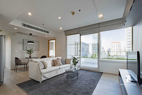 living room of Siri at Sukhumvit