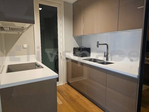 room interior and kitchen of Siri at Sukhumvit