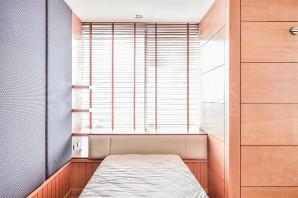 bedroom and room interior of Sky Villas