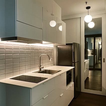 kitchen of Sky Walk Residences
