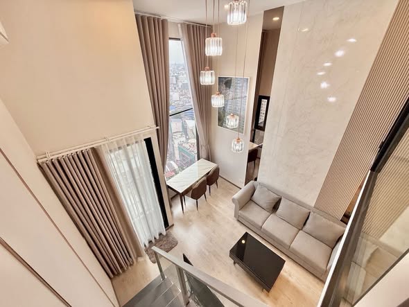 living room of SOHO​ BANGKOK​ RATCHADA​