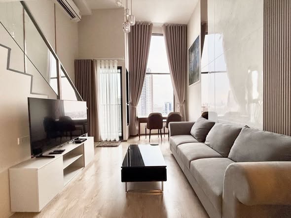 living room and room interior of SOHO​ BANGKOK​ RATCHADA​