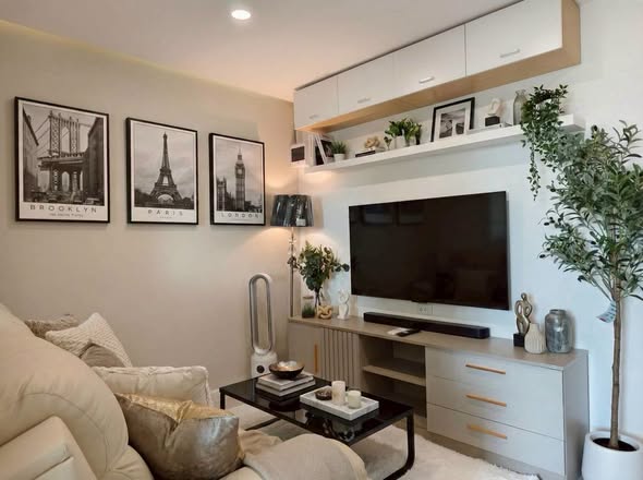 living room of SR Condominium