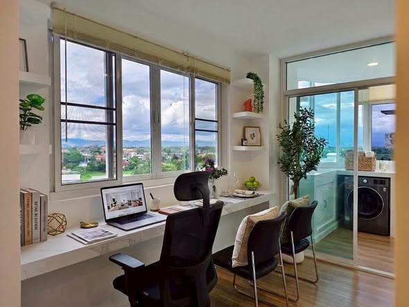 living room and room interior of SR Condominium