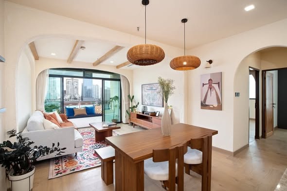 living room of Sukhumvit City Resort