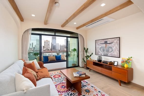 living room of Sukhumvit City Resort