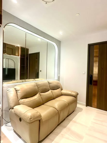 living room and room interior of Supalai Icon Sathon