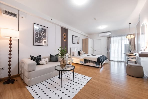living room of Supalai Park Asok-Ratchada