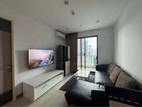 living room and bedroom of Supalai Premier @ Asoke