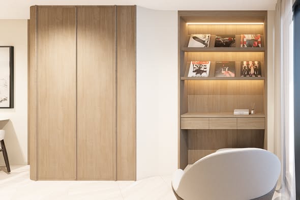 bedroom of Tai Ping Towers