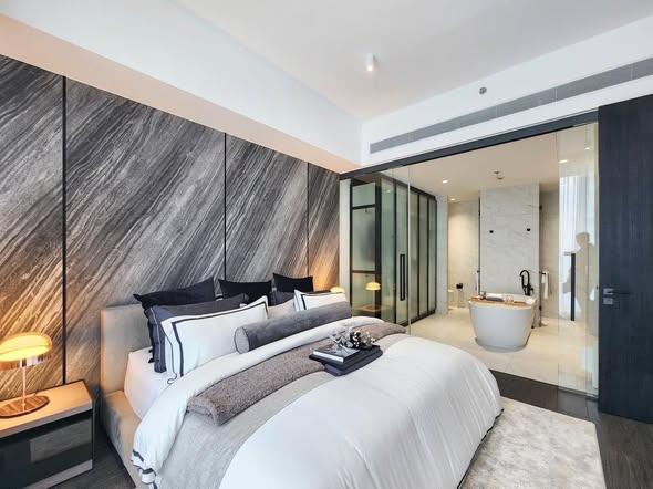 bedroom of Tait Sathorn 12