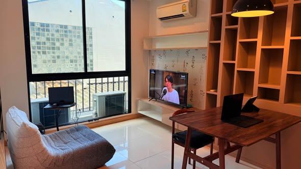 living room of THE ACE EKAMAI