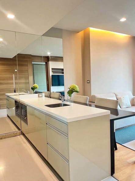 kitchen of The Address Sathorn