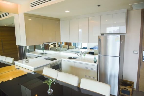 kitchen of The Address Sathorn
