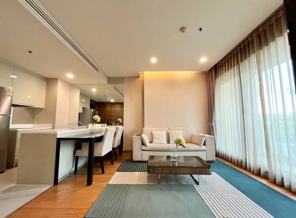 living room and bedroom and room interior of The Address Sathorn