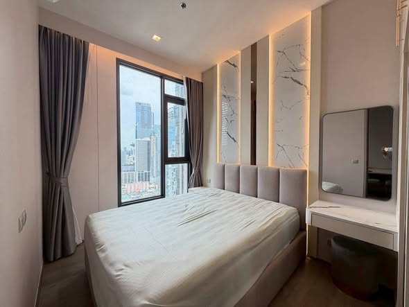 bedroom of The Address Siam-Ratchathewi