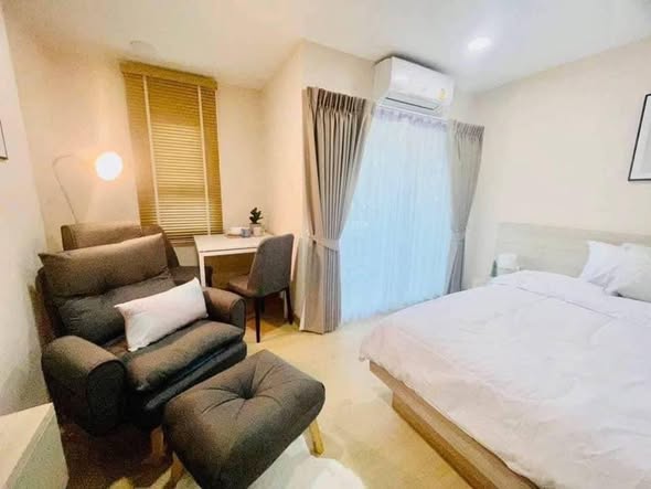 bedroom of The Astra Condo