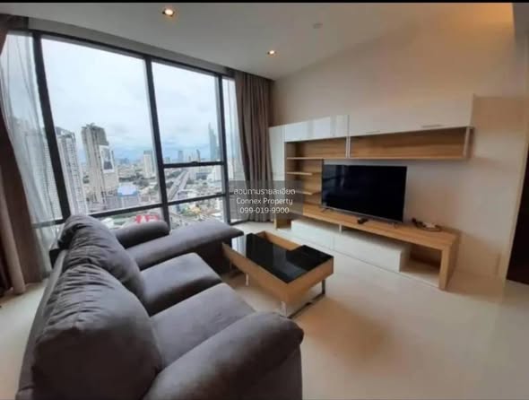 living room and bedroom of The Bangkok Sathorn
