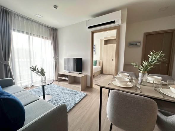 bedroom and living room of The Base Bukit Phuket เดอะ เบส บูกิต ภูเก็ต