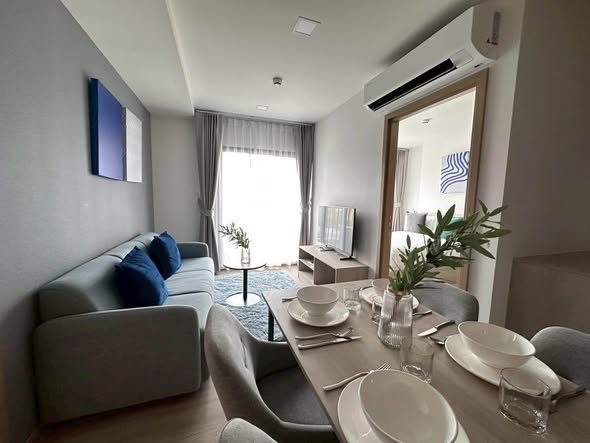 living room and bedroom and room interior of The Base Bukit Phuket เดอะ เบส บูกิต ภูเก็ต