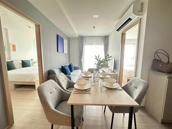 living room and room interior of The Base Bukit Phuket เดอะ เบส บูกิต ภูเก็ต