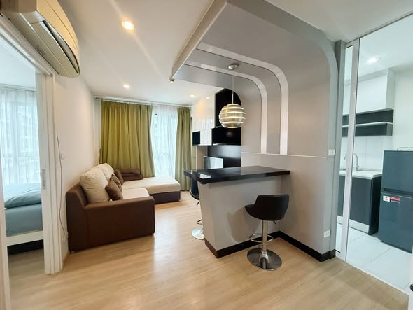bedroom and living room of THE BASE Chaengwattana