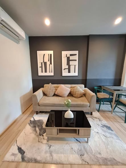 living room of THE BASE Height-Chiang Mai