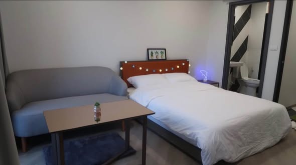 bedroom of THE BASE Saphanmai
