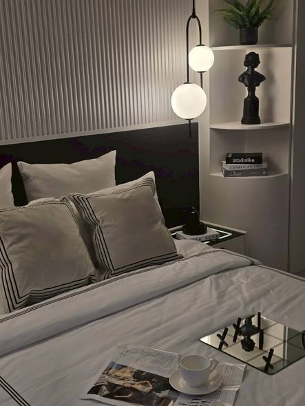 bedroom of The Clover