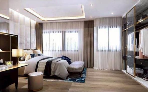 bedroom and room interior of The Corner Living