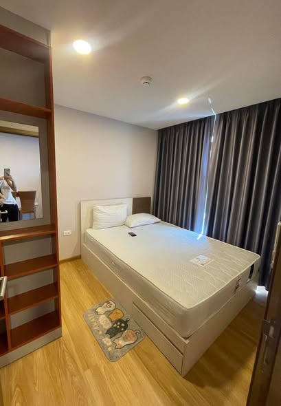bedroom of The Cube Loft Srinakarin