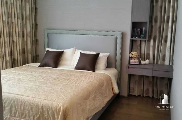 bedroom of The Diplomat Sathorn