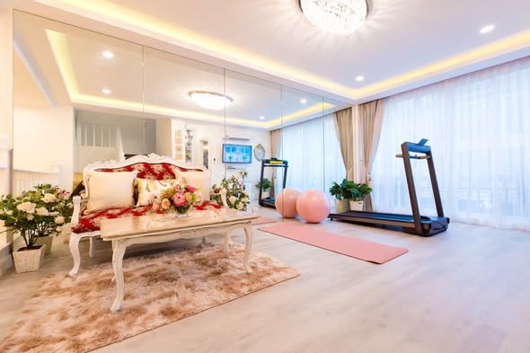 living room of The Eight Chatuchak Ratchada Private Luxury Home