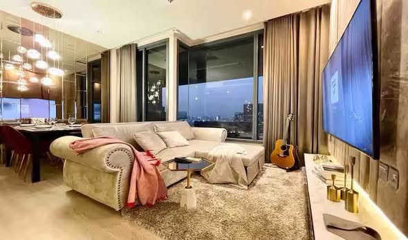 bedroom and living room of THE ESSE ASOKE