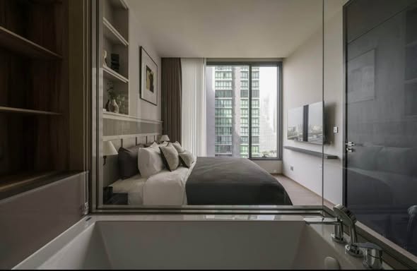 bedroom and room interior and bathroom of THE ESSE ASOKE
