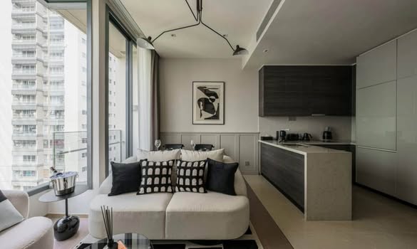 living room of THE ESSE ASOKE