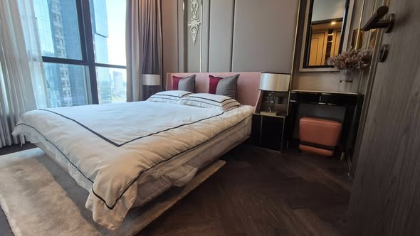bedroom of THE ESSE Sukhumvit 36