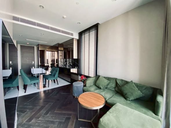 living room and room interior of THE ESSE Sukhumvit 36