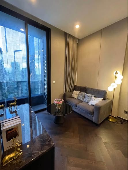 living room and room interior of THE ESSE Sukhumvit 36